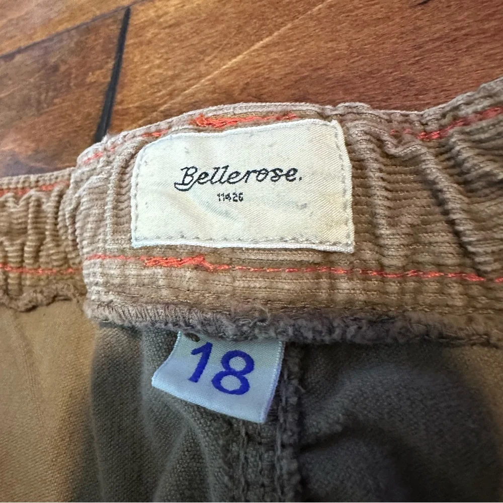 Bellrose Drawstring Casual Corduroy Pants